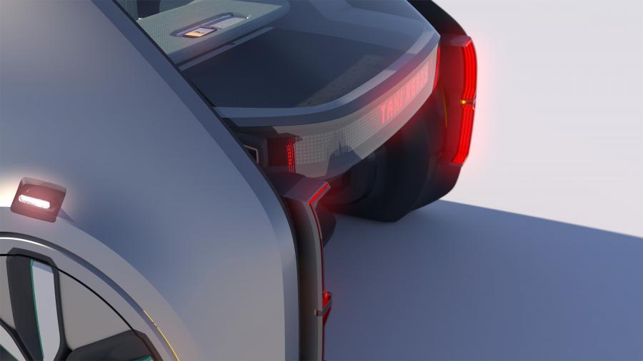 Детали экстерьера Renault EZ-GO 2018 года  (фото 7 из 103)